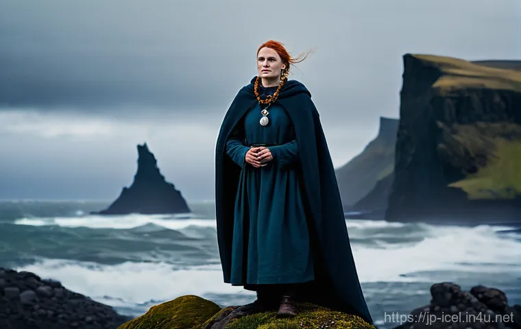 아이슬란드 민속 음악 - Prompt 1: The Ancient Rímur Storyteller**